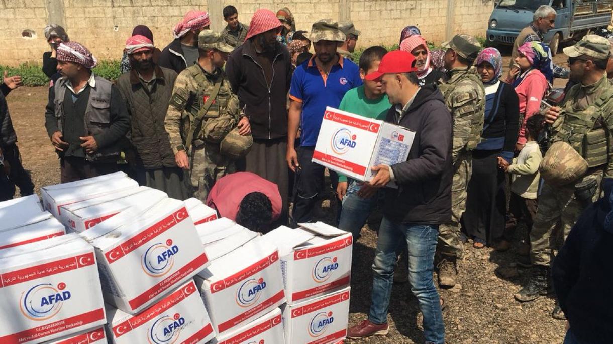 土耳其继续援助叙利亚阿夫林人民