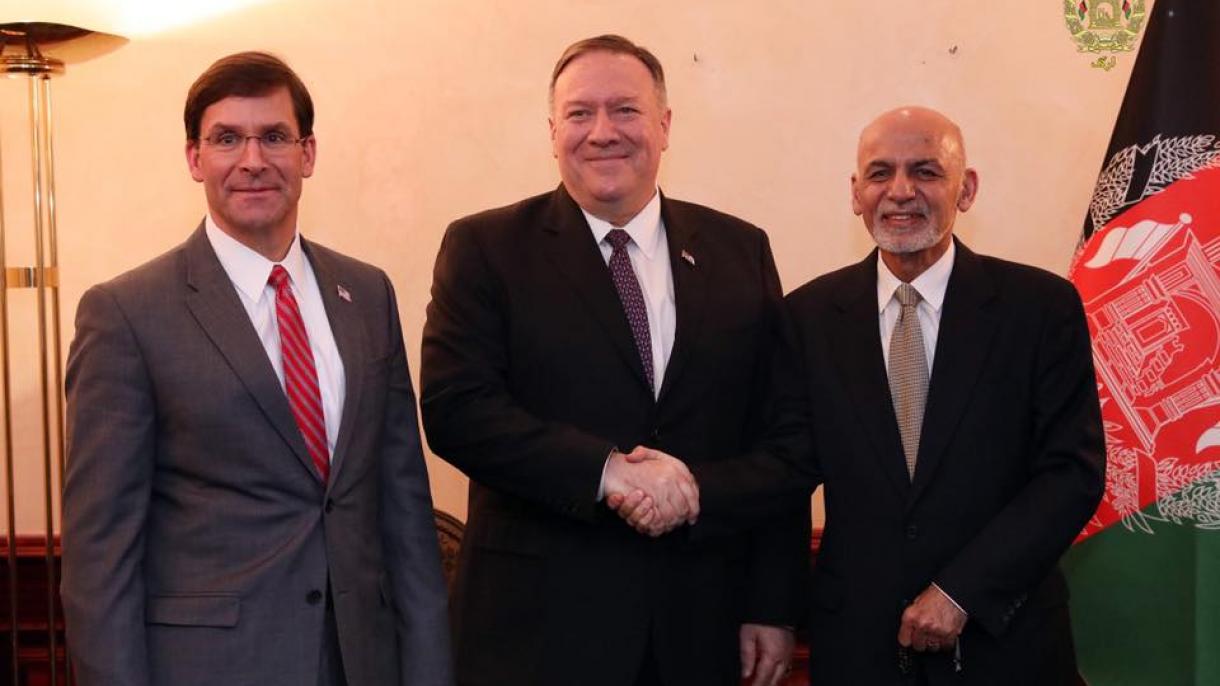 Әşrǝf Qani Mark Esper vǝ Mayk Pompeo ilǝ görüşüb