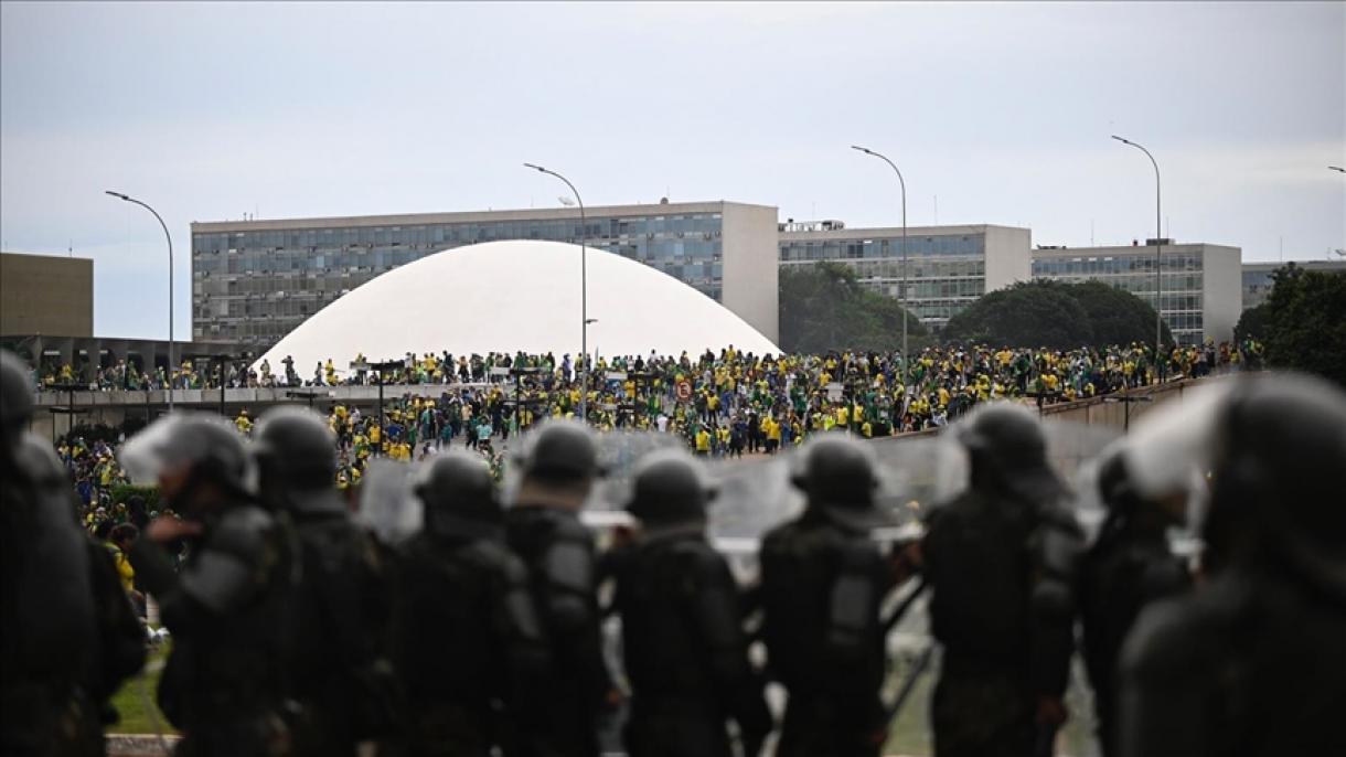 Reações da Europa aos atos violentos no Brasil