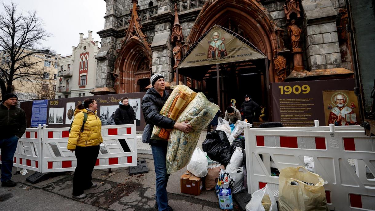Kijevben gyűjtöttek adományokat a harcok sújtotta herszoniaknak