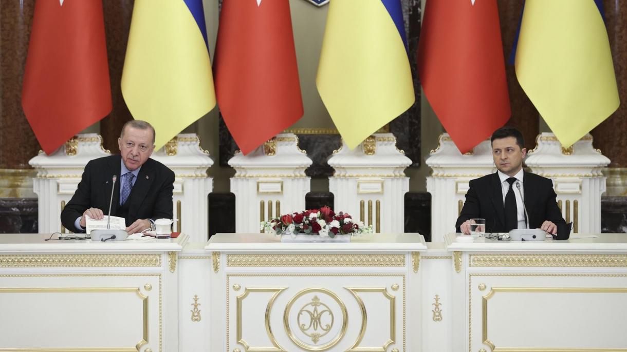 اردوغانین اوکراینا سفری دونیا مطبوعاتیندا