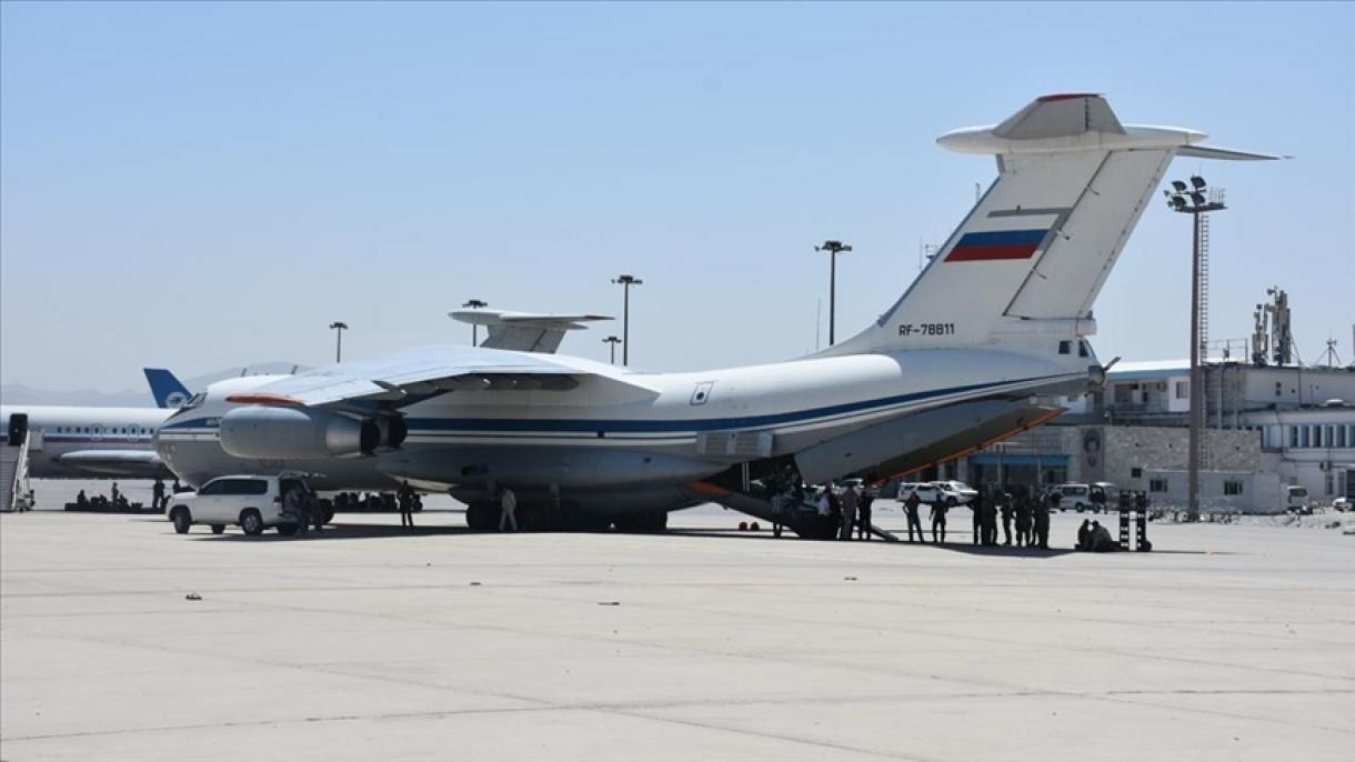 روس کے چار طیارے حامد کرزئی ائیر پورٹ پر اتر گئے