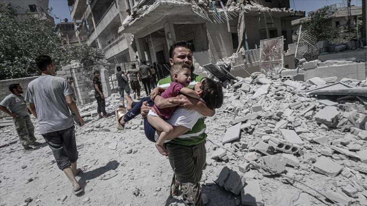 شمار قربانیان حملات به ادلب به 17 افزایش یافت