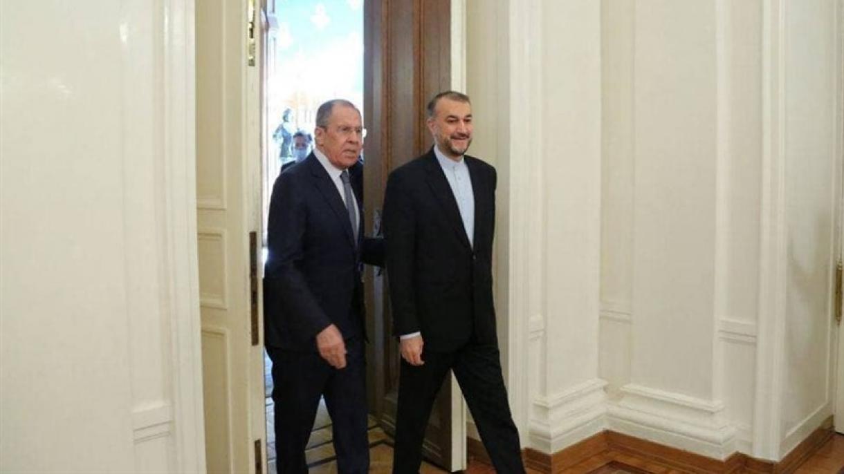 ایرانی و روسی وزرائے خارجہ کا رابط،دو طرفہ تعلقات پر ممنونیت کا اظہار