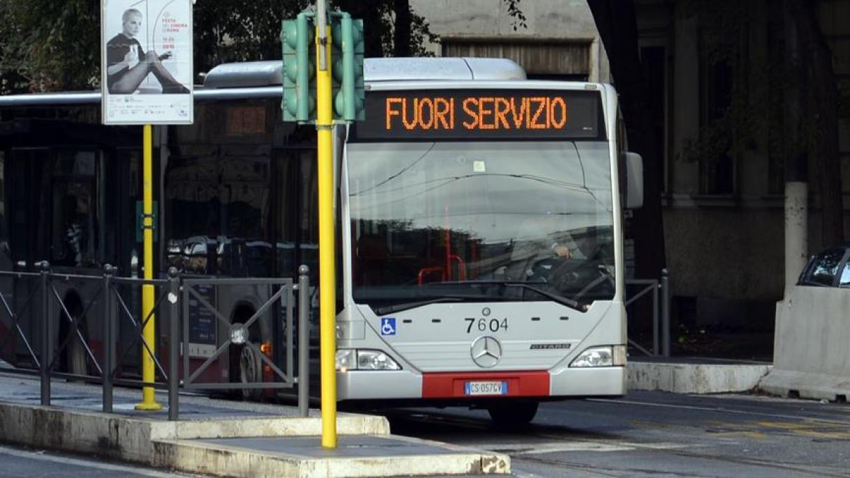 Italiyada ommaviy transport vositalari haydovchilari ish tashladi