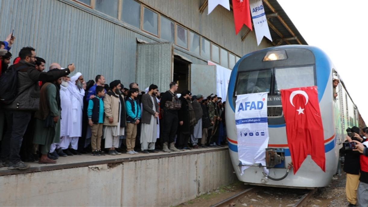 دومین «قطار نیکوکاری» ترکیه عازم افغانستان است