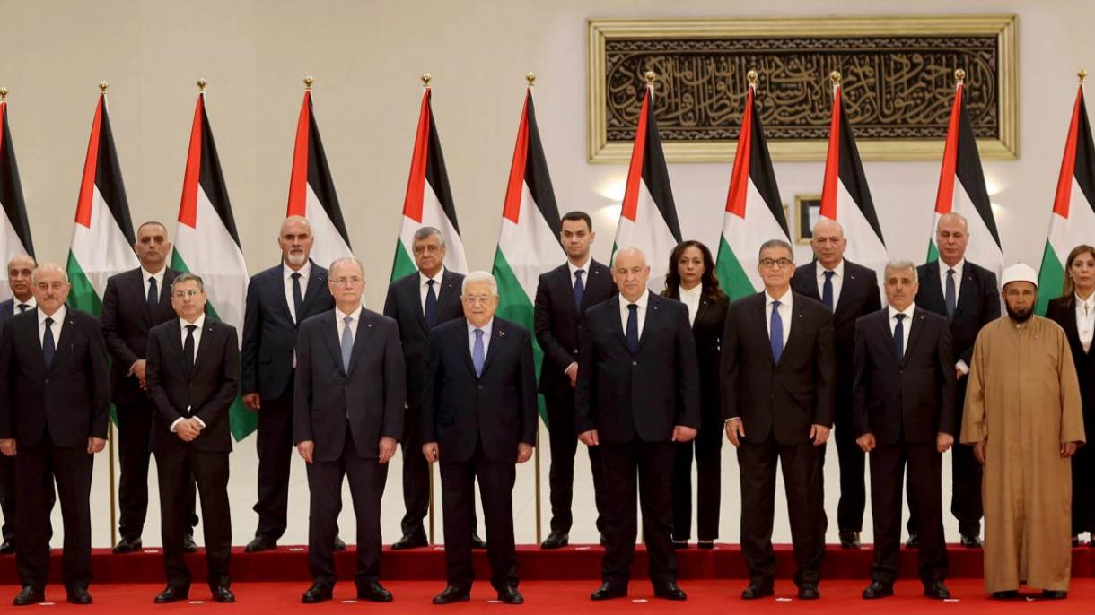 Guvernul palestinian a depus jurământul