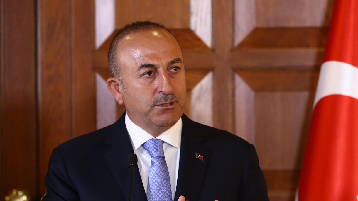 وزیر امور خارجه ترکیه اختلافات ترکیه و یونان در دریای اژه را مورد ارزیابی قرار داد