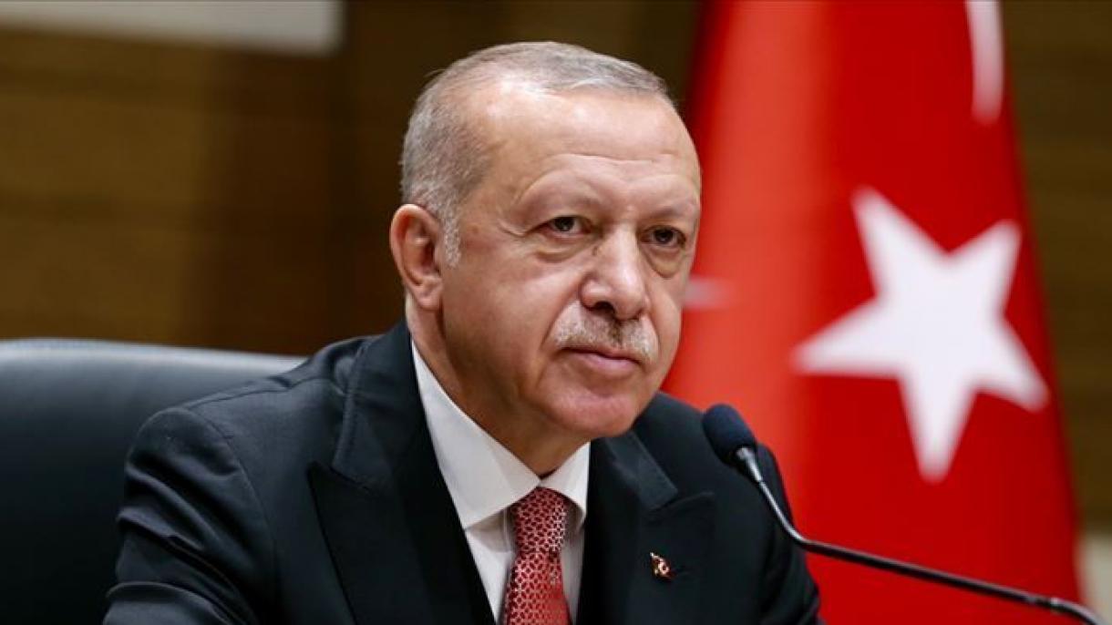 Эрдоган "Рейханлы" суу сактагычы жөнүндө билдирүү бөлүштү