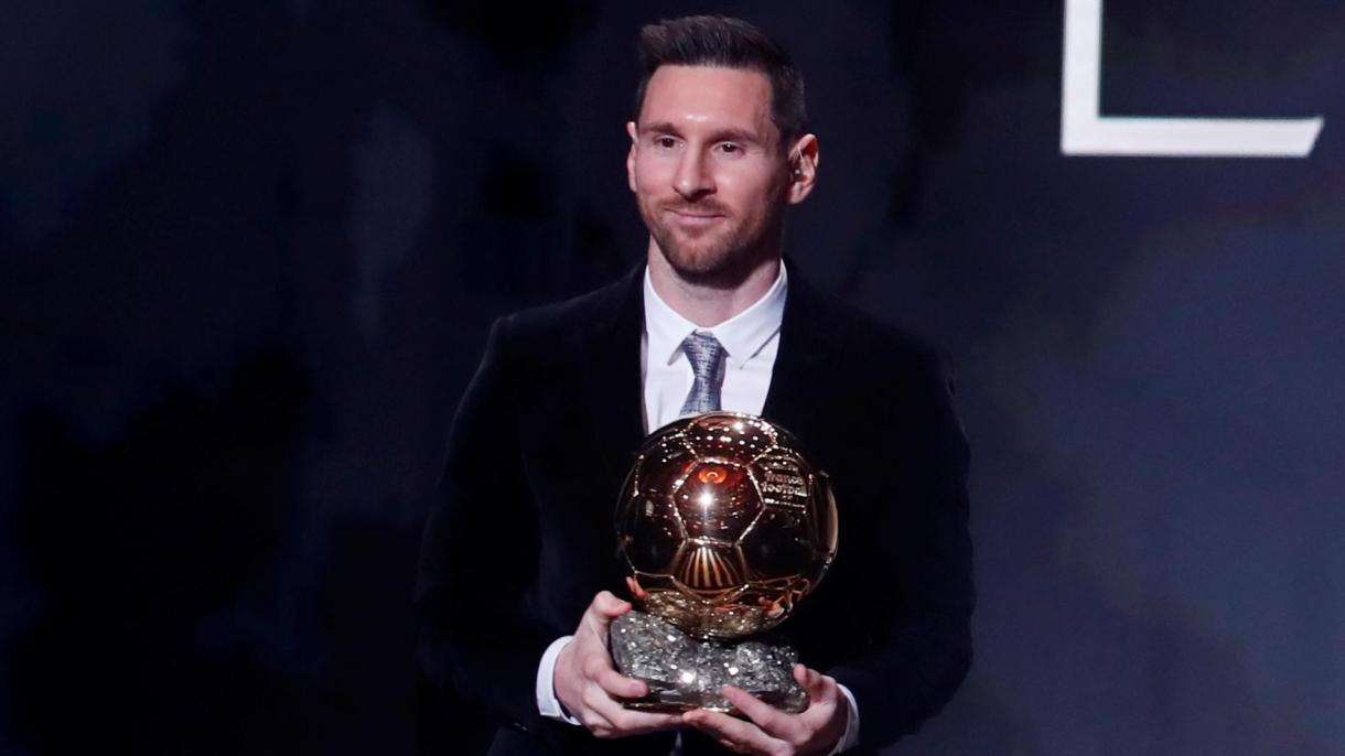 El futbolista argentino Lionel Messi ganó su sexto Balón de Oro
