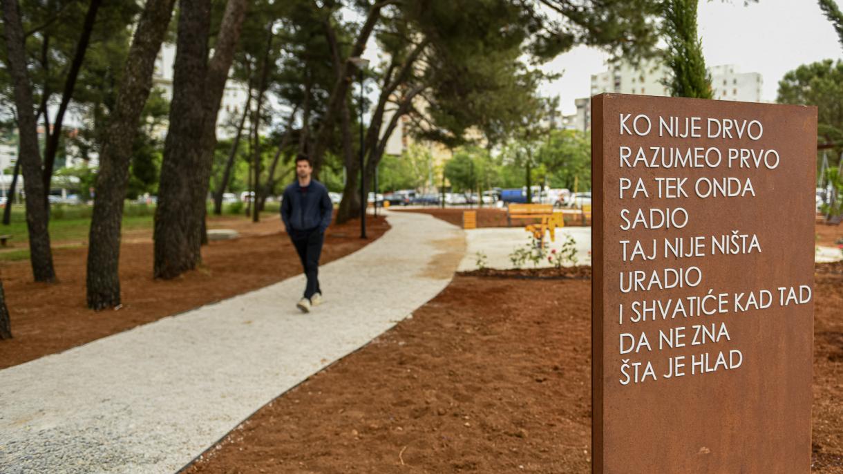 U Podgorici otvoren park posvećen kantautoru Đorđu Balaševiću