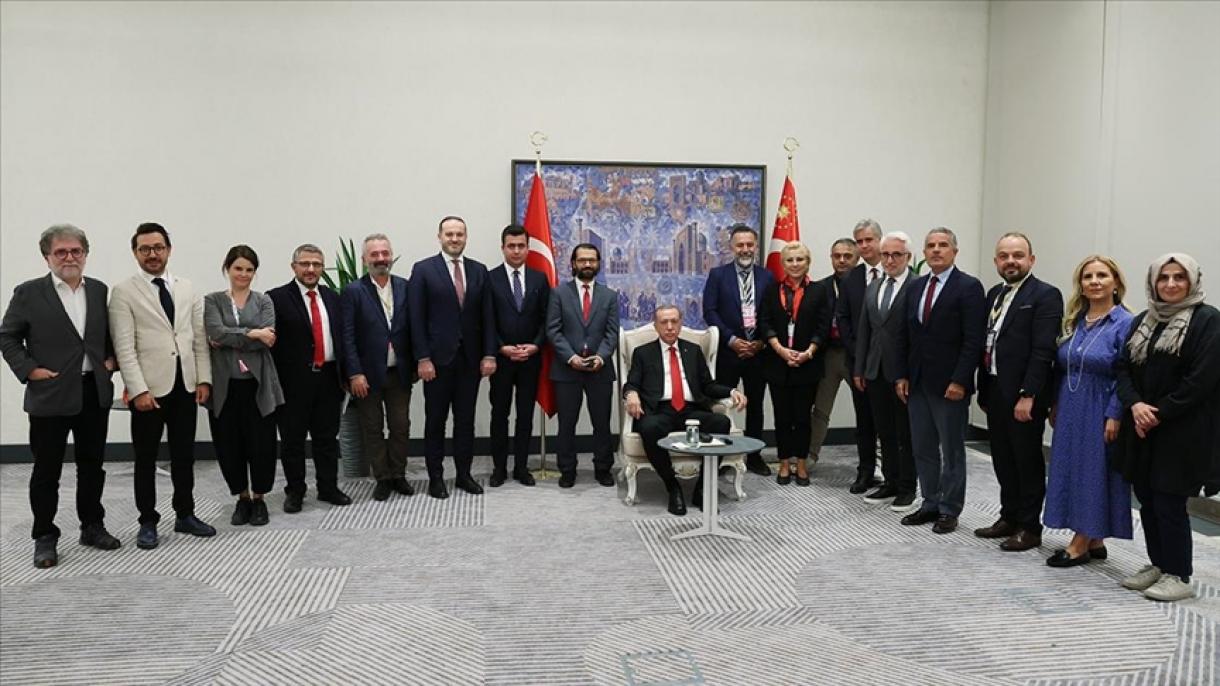دیدارهای اردوغان در نیویورک ادامه دارد