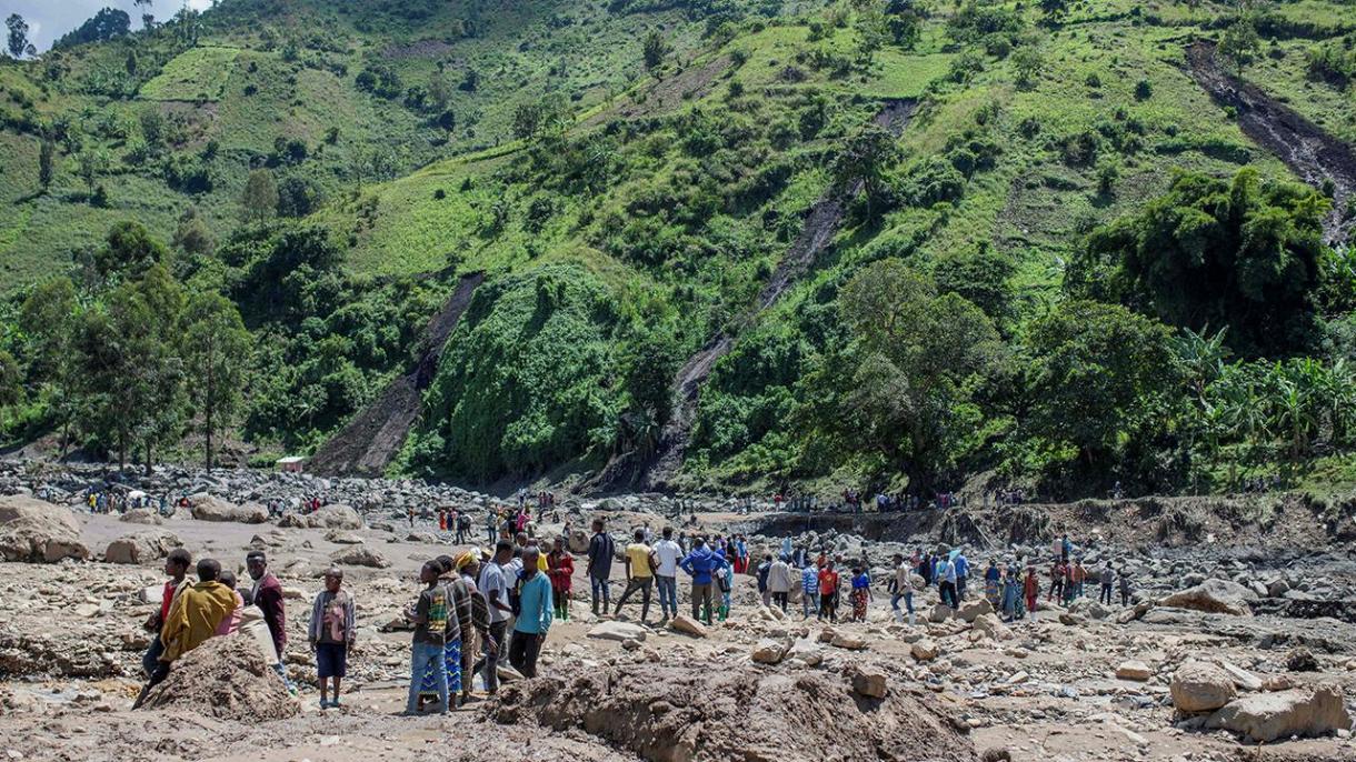 Конгодо жер көчкү жана сел: 40 адам каза болду