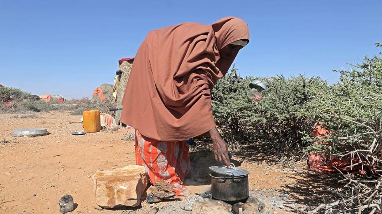 Somalida, atigi 2 kun ichida 110 kishi ochlik yuzasidan jon berdi