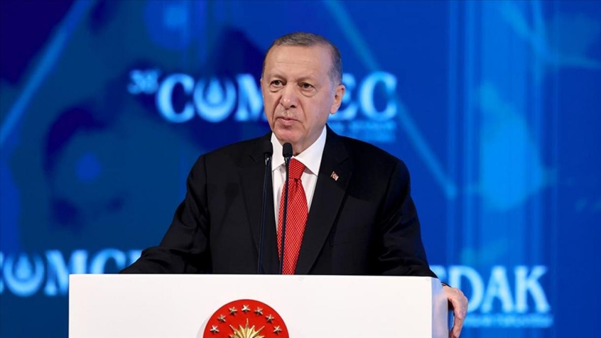 اردوغان بر اهمیت برادری جهان اسلام تاکید کرد