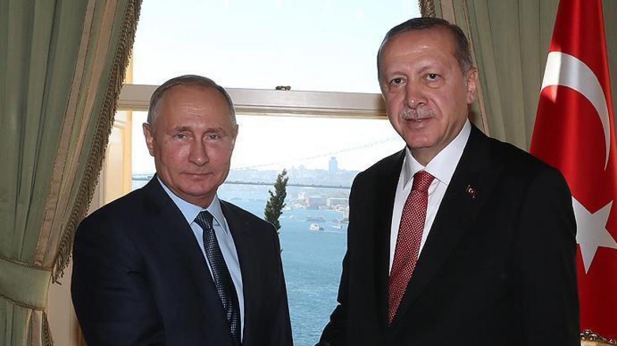 دیدار دوجانبه اردوغان و پوتین پس از نشست چهارجانبه استانبول