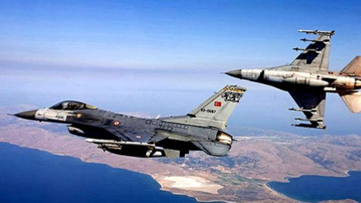 ترکی کے جنگی طیاروں کا عراق میں آپریشن، دہشت گرد عناصر کے 6 ٹھکانے تباہ
