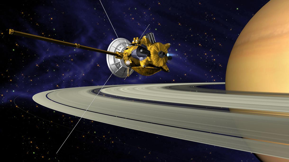 La sonda Cassini empieza a navegar entre los anillos de Saturno