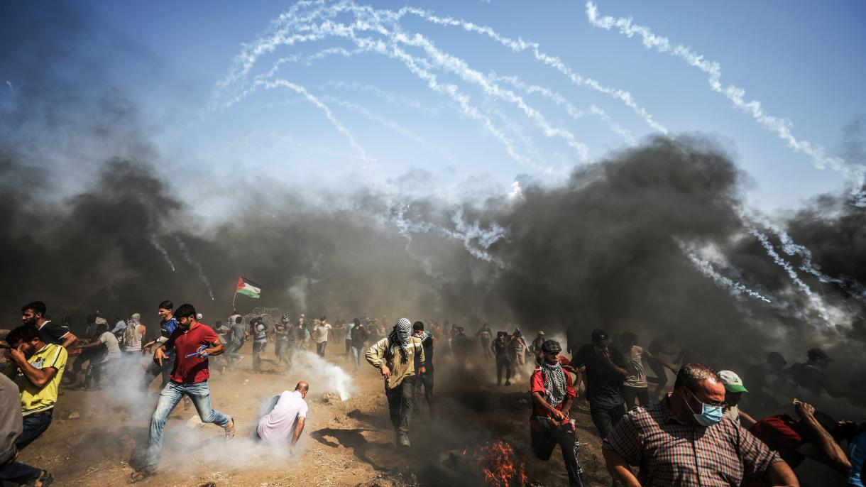 Két palesztin tüntetőt öltek meg izraeli katonák