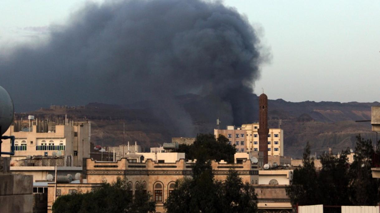 جنگنده‌های ائتلاف عربی مواضع نظامی شبه‌نظامیان حوثی در جنوب یمن را بمباران کردند