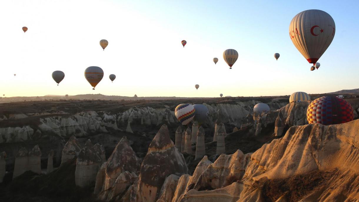 São retomados os voos de instrução de balão de ar quente na Capadócia