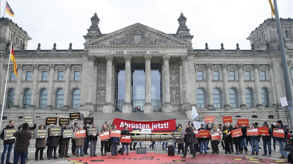 اعتراض مردم آلمان به صادرات اسلحه توسط این کشور
