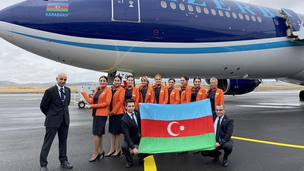 پروازهای آزمایشی به فرودگاه جدید شهر فضولی آذربایجان