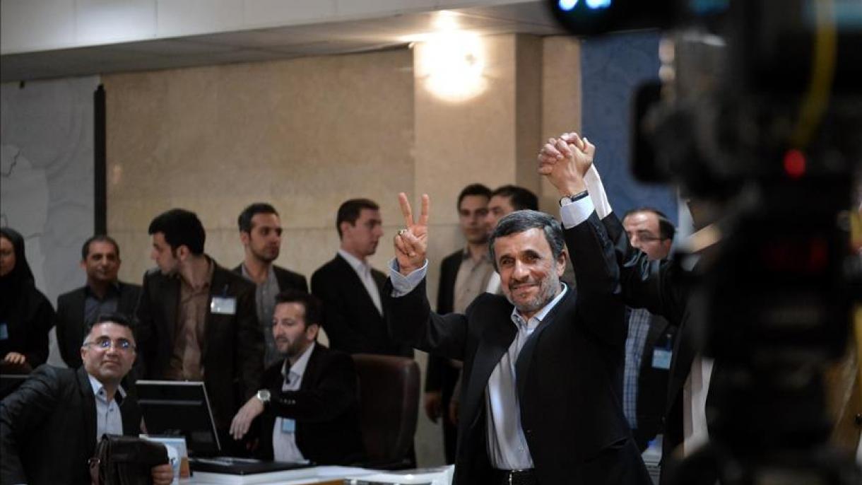 احمدی نژاد کاندیدای انتخابات ریاست‌جمهوری ایران شد