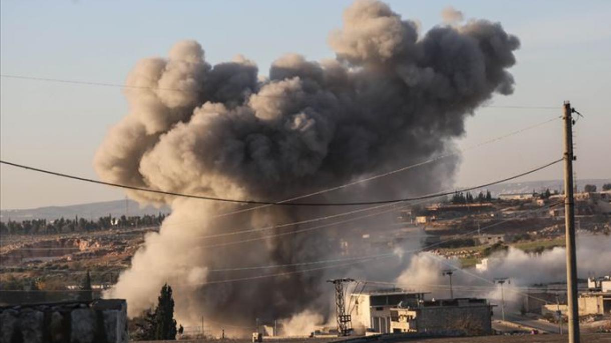 حملات نیروهای اسد و روسیه به ادلب: 8 کشته