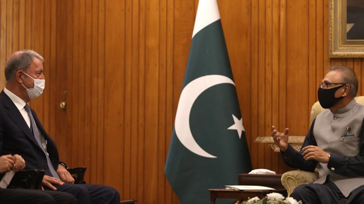 جزئیات دیدارهای وزیر دفاع ملی ترکیه در پاکستان