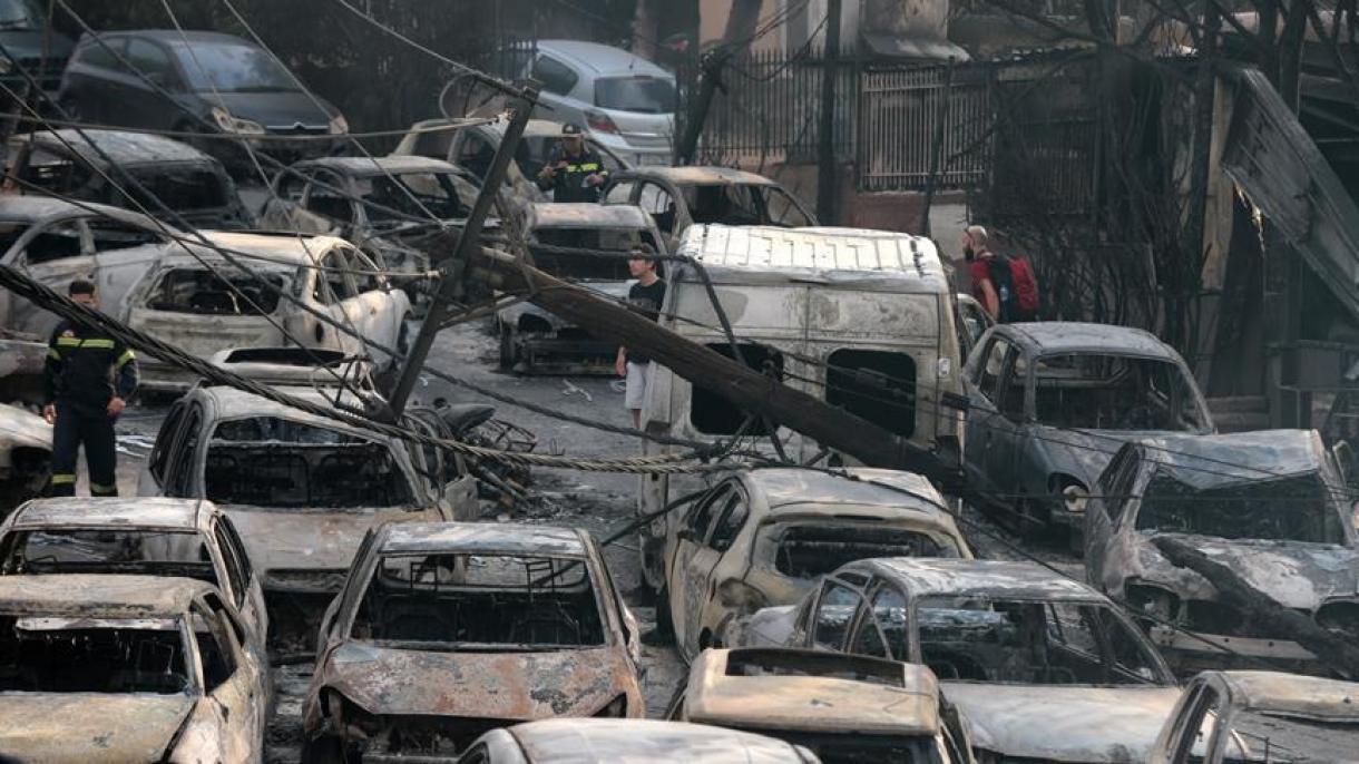 雅典七月火灾死亡人数升至近百人