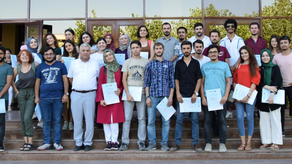 türkistandiki 4 – nöwetlik türk dunyasi uniwérsitét yashliri yazliq mektipi axirilashti