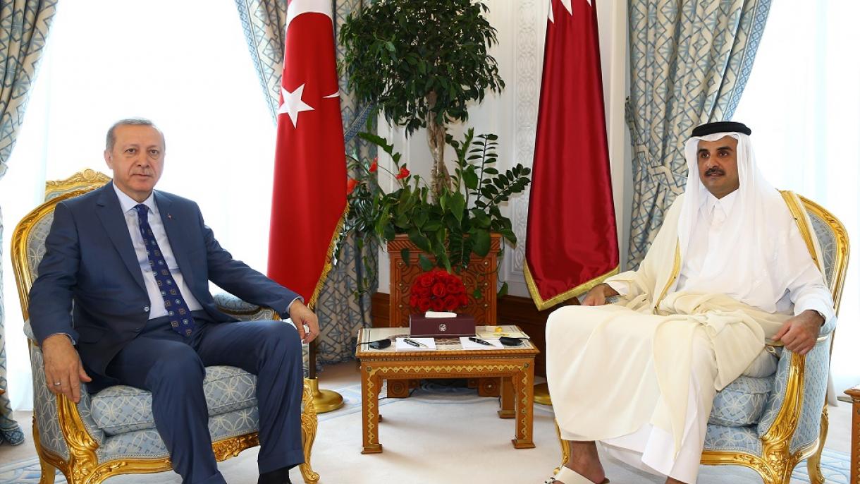 Qatar confirma sua determinação em desenvolver as relações com a Turquia em cada área