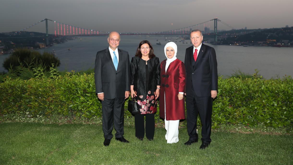 مذاکرات یک ساعته روسای جمهور ترکیه و عراق در استانبول