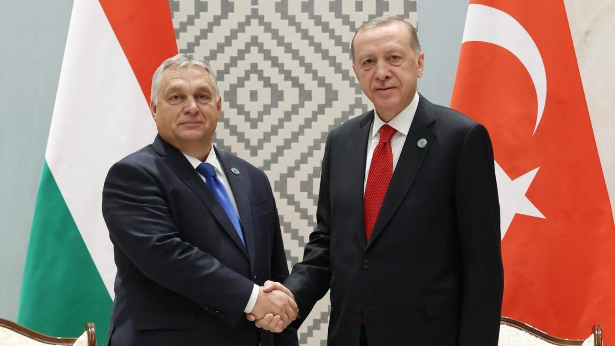 Prezident Erdogan Wengriýanyň Premýer-ministri Wiktor Orban Bilen Duşuşdy