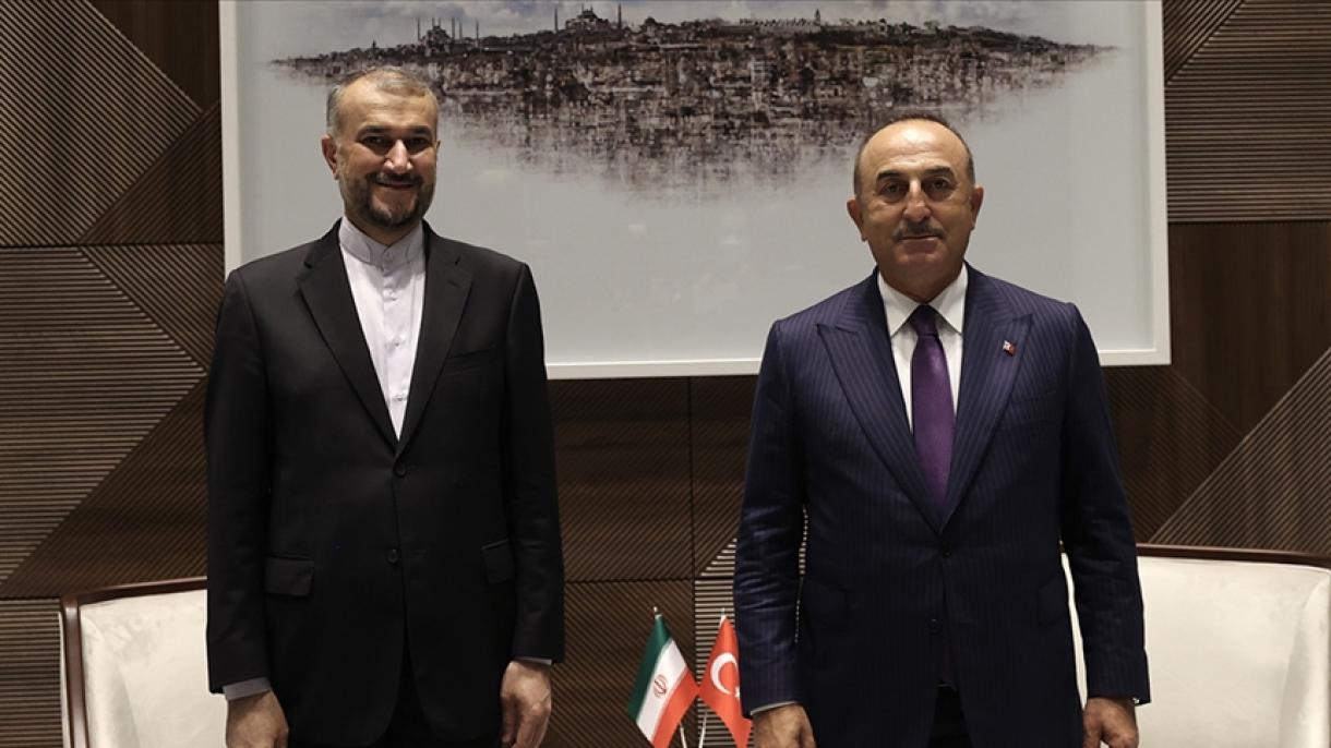 ترک وزیر خارجہ کا ایرانی ہم منصب سے ٹیلی فونک رابطہ