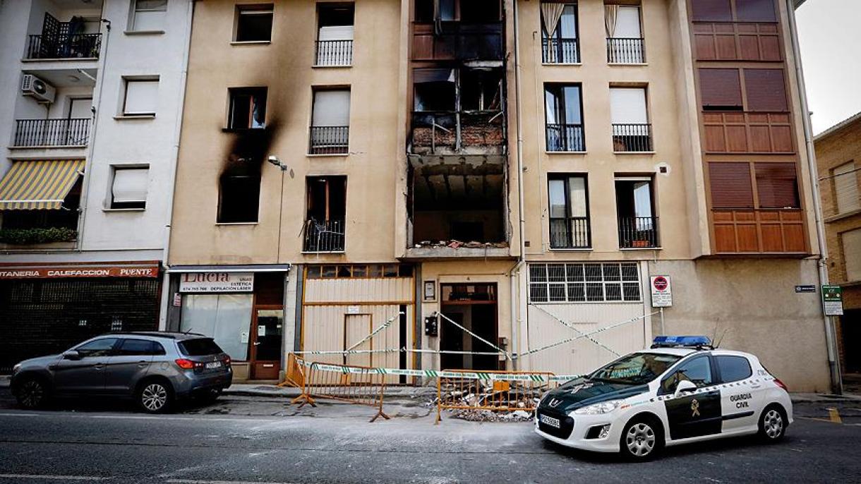 انفجار در آپارتمانی در اسپانیا