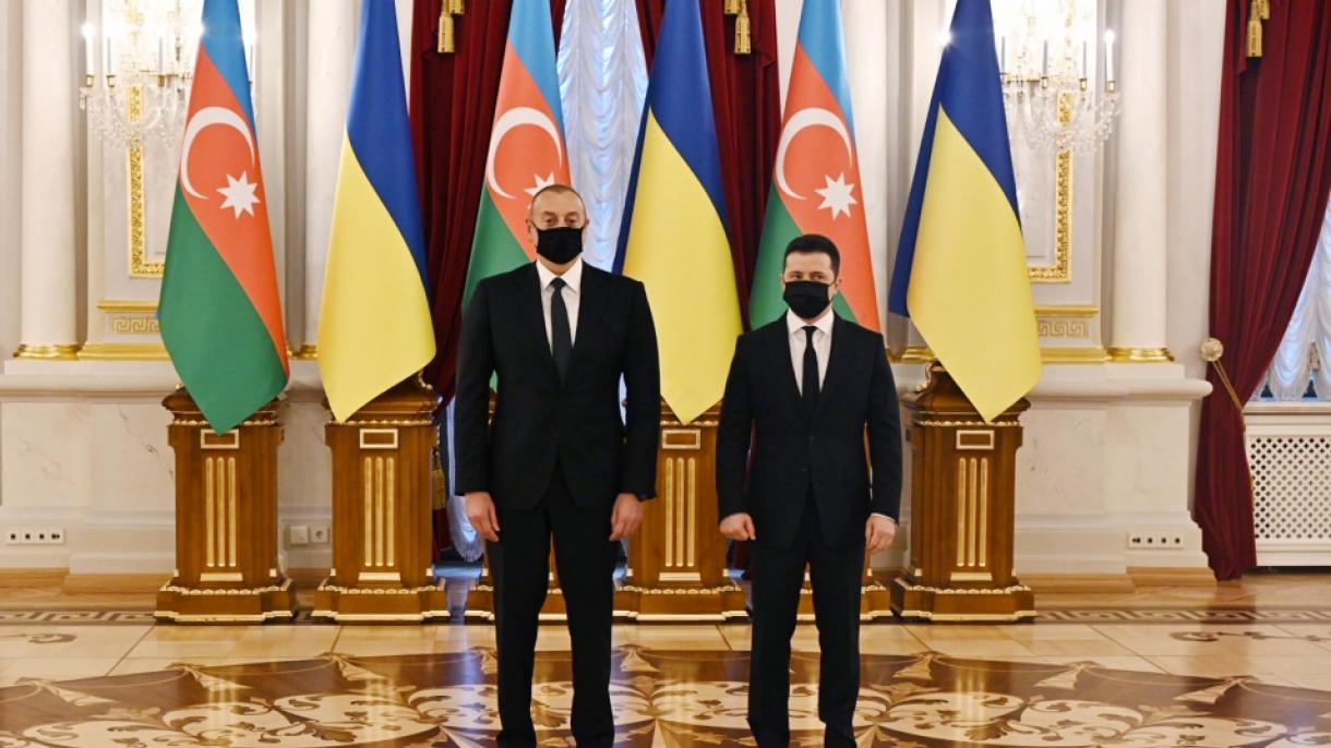 Azərbaycan Prezidenti İlham Əliyev Ukraynada işgüzar səfərdədir
