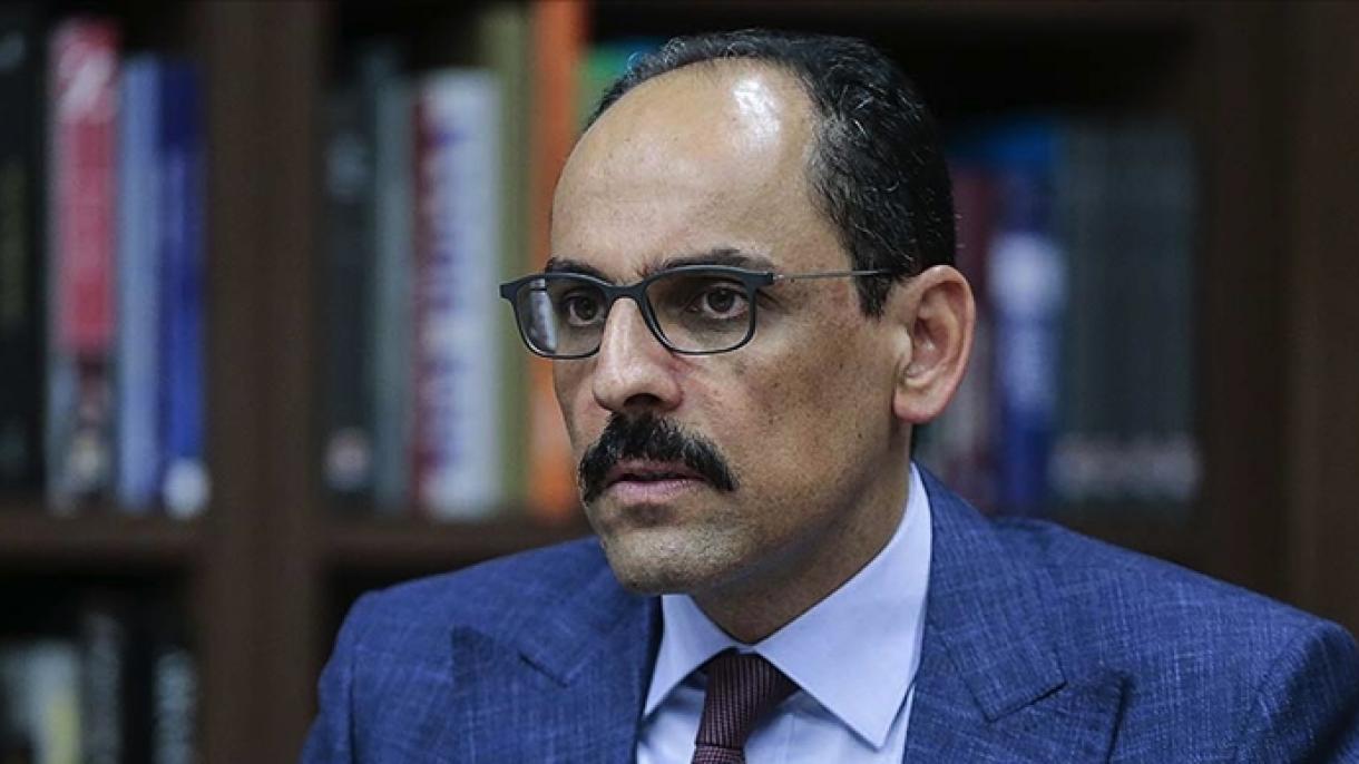سخنگوی ریاست جمهوری ترکیه با مشاور امنیت ملی امریکا صحبت تلفنی انجام داد