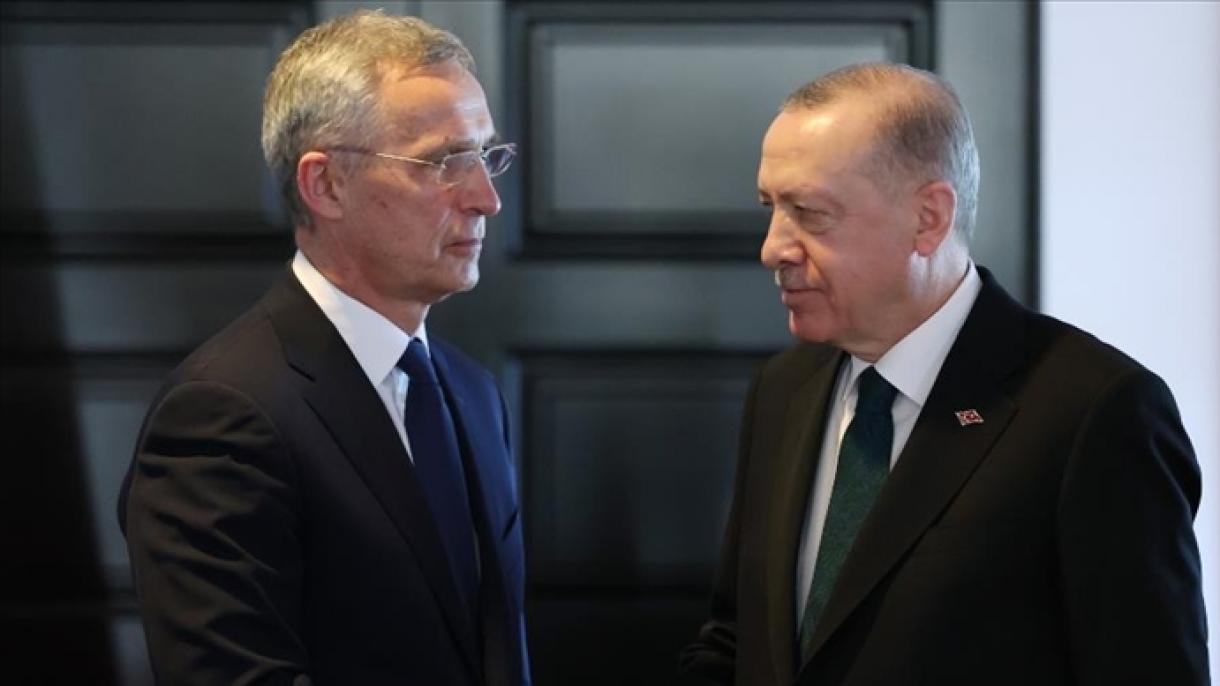 Erdogan NATO-nyň Baş Sekretary Stoltenbergi Kabul Etdi