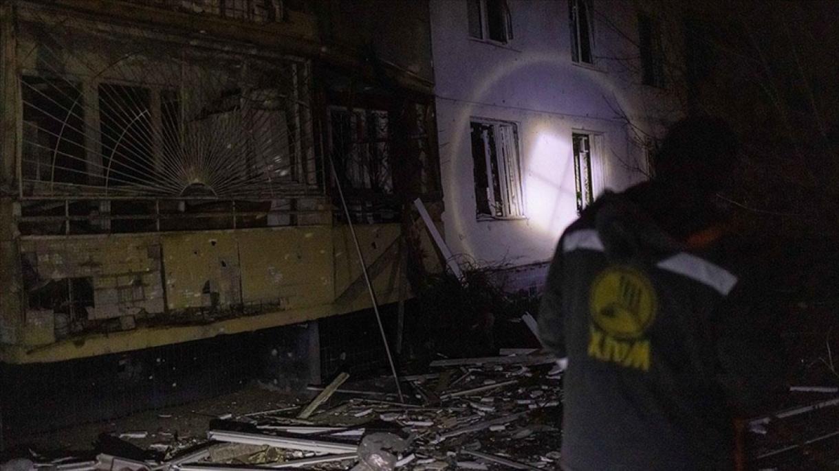 Russia organizza un attacco notturno contro la regione ucraina di Kharkiv