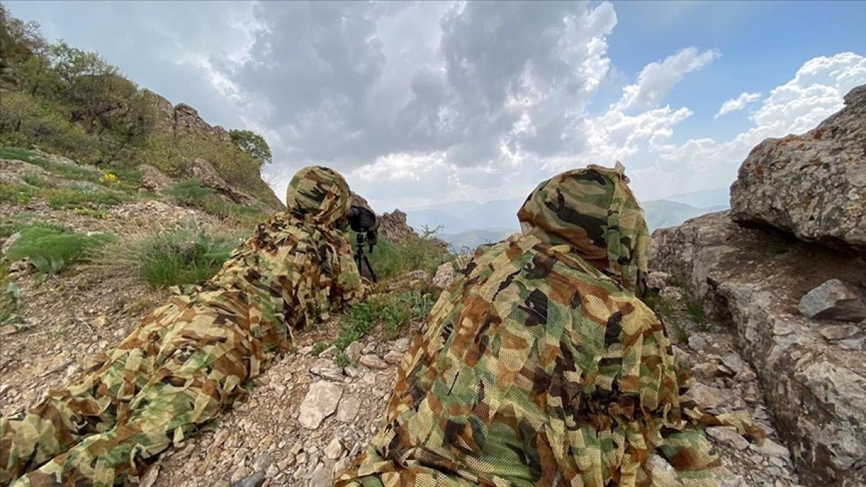 Penje-Gulp operasiýasy sebitinde PKK-a agza 10 terrorçy täsirsiz ýagdaýa getirildi