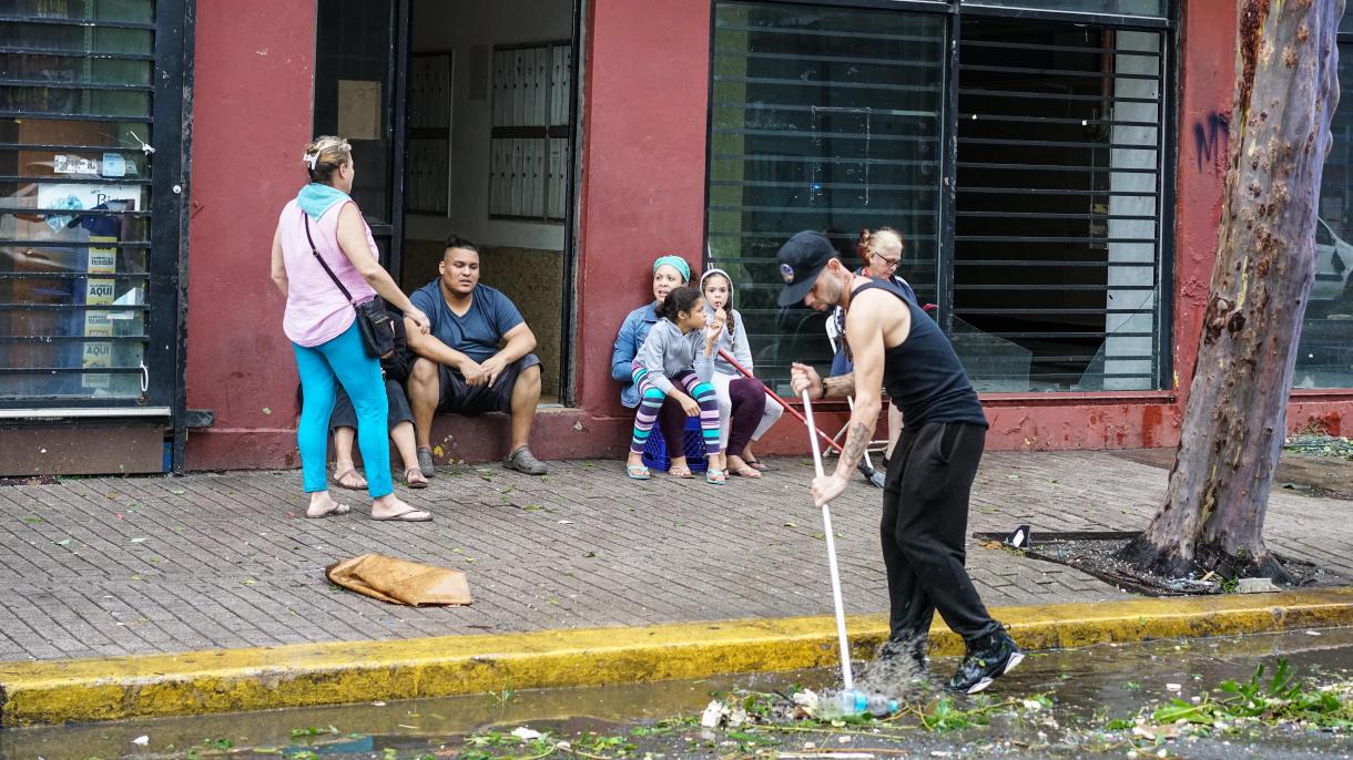 波多黎各遭玛丽亚飓风侵袭
