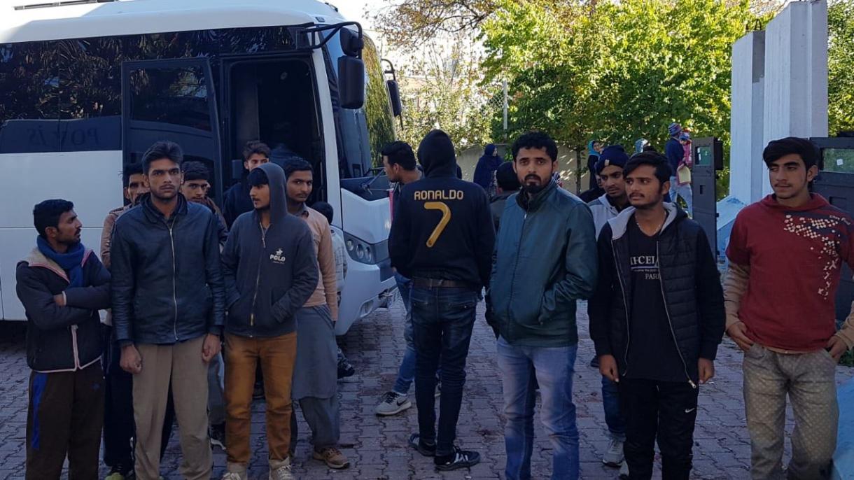 Türkiyəyə qeyri-qanuni yollarla girən qaçqınlar yaxalandı