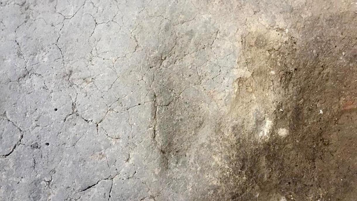 Encontrada huella de pie en el Túmulo de Aktopraklık en Bursa