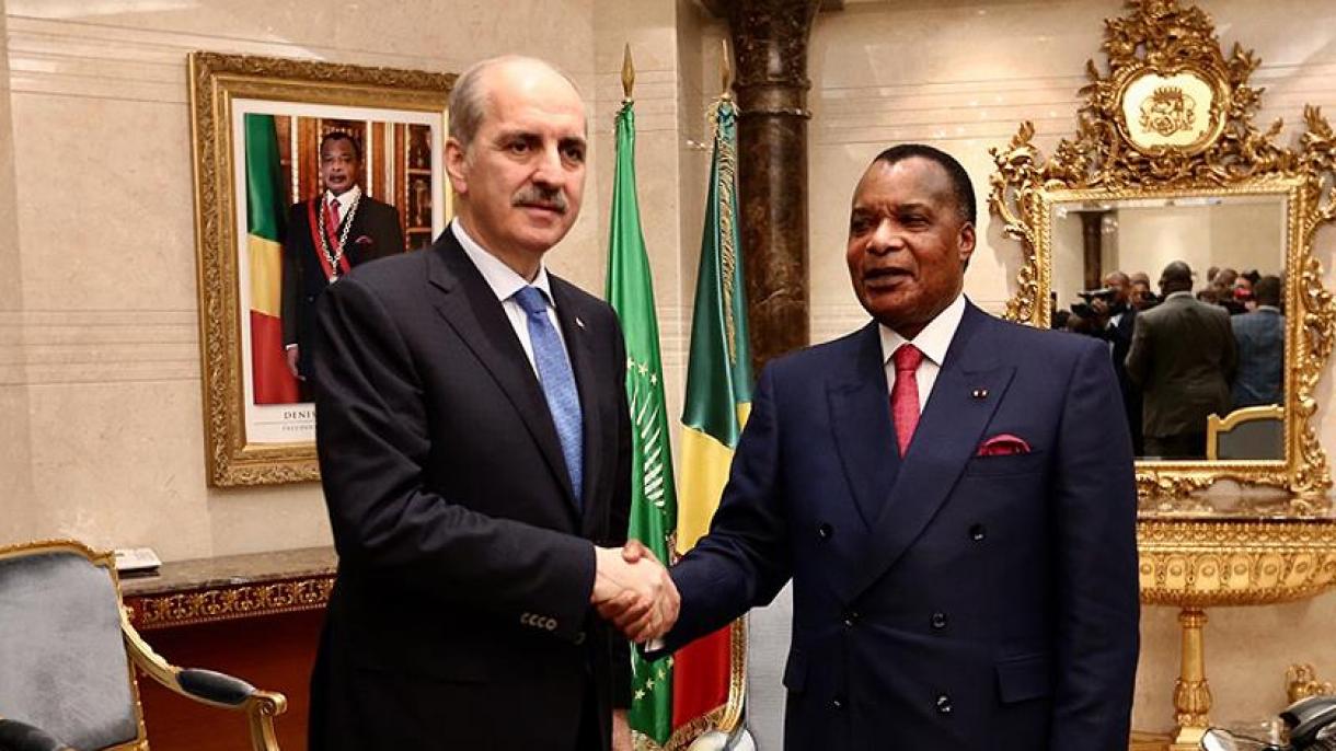 Συνάντηση Κουρτουλμούς με τον Πρόεδρο του Κονγκό