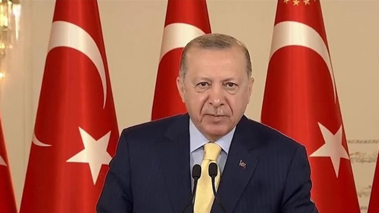 Президент Эрдоган : "Максатыбыз Кипр түрк калкынын гүлдөгөн келечекке ээ болушу"