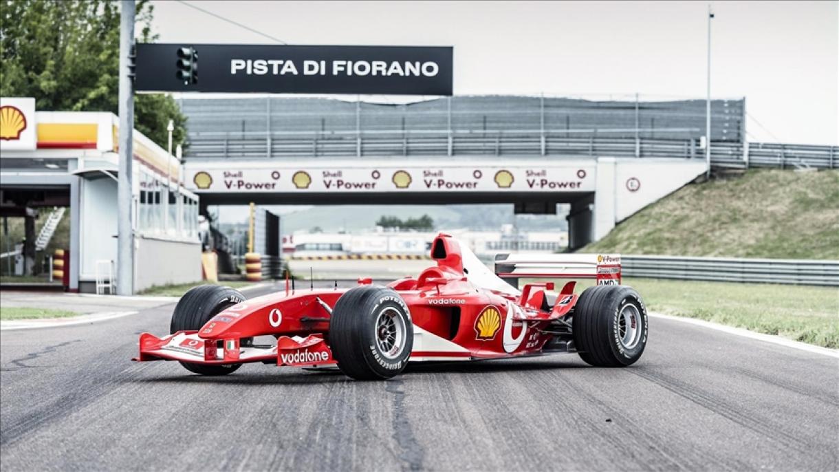 Ferrari de Fórmula 1 de Michael Schumacher subastado por más de USD 14 millones