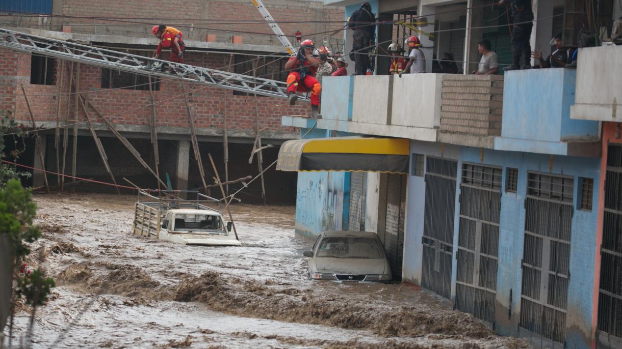 پیرو: بارشوں اور سیلاب سے 91 افراد ہلاک