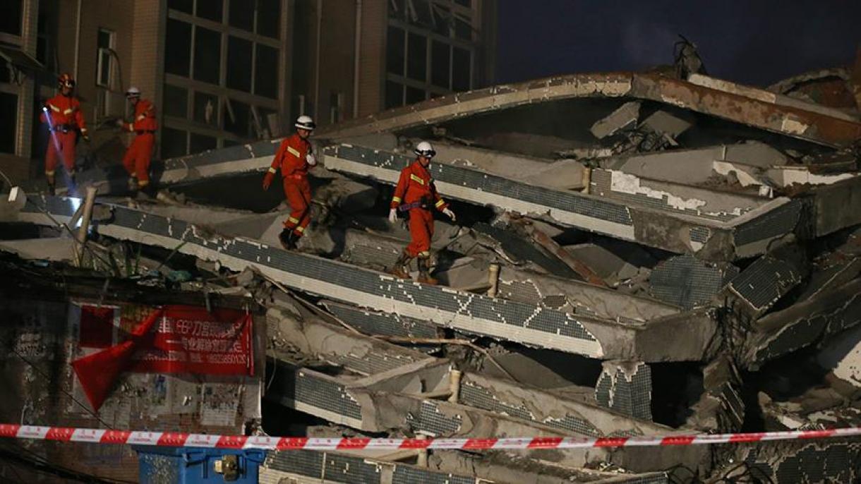 Çində 4 yaşayış evinin uçması nəticəsində  22 nəfər həyatını itirib